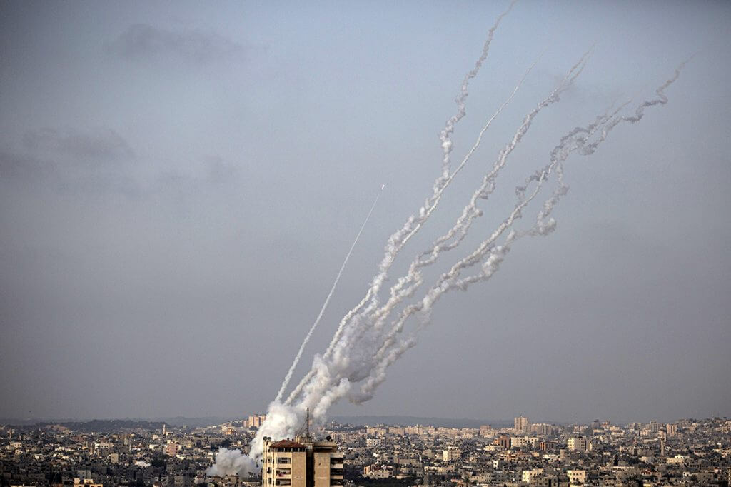 Hamas fires rockets from Gaza