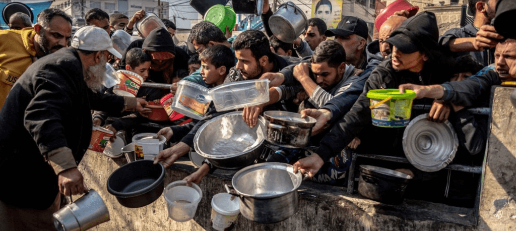 Palestinians face starvation in Gaza
