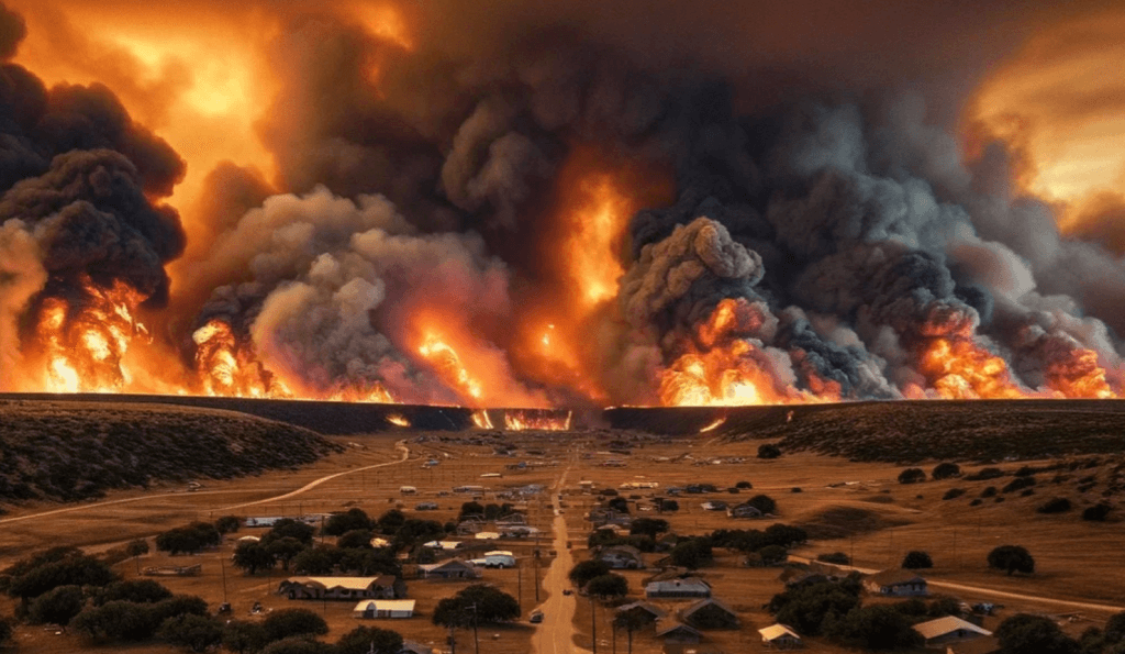 Texas panhandle fires