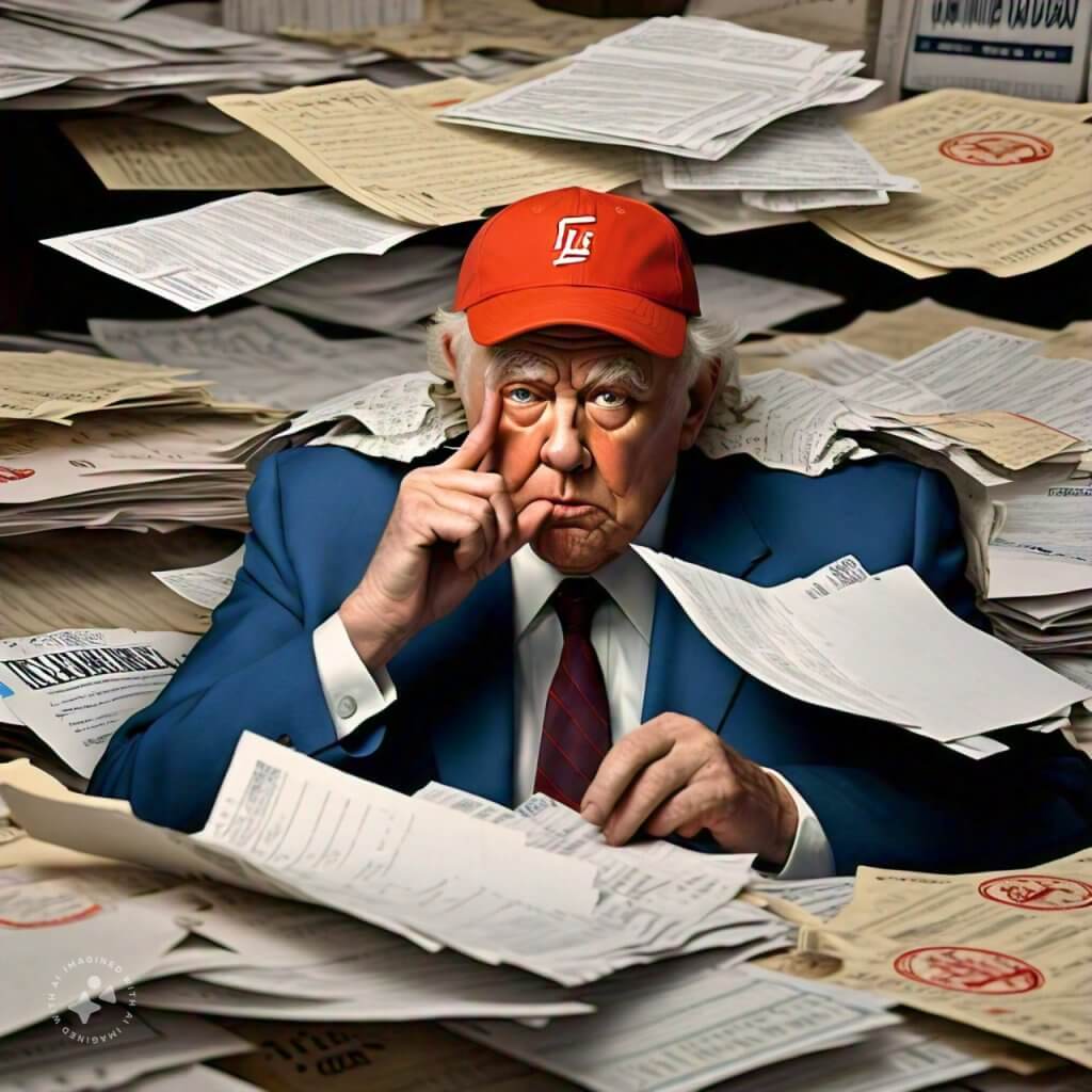 Trump buried in top secret documents